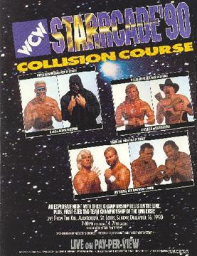 <span class="mw-page-title-main">Starrcade '90: Collision Course</span> 1990 World Championship Wrestling pay-per-view event