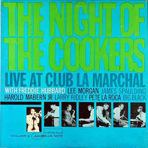 <i>The Night of the Cookers</i> 1965 live album by Freddie Hubbard