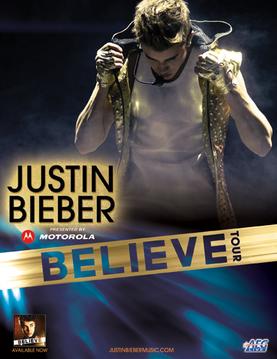 <span class="mw-page-title-main">Believe Tour</span> 2012–13 concert tour by Justin Bieber