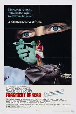 <i>Fragment of Fear</i> 1970 British film by Richard C. Sarafian