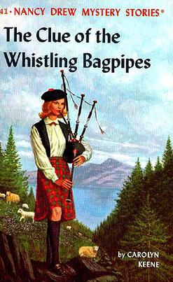 <i>The Clue of the Whistling Bagpipes</i> Book by Harriet Adams under the pseudonym Carolyn Keene