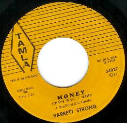 <span class="mw-page-title-main">Money (That's What I Want)</span> 1959 single by Barrett Strong