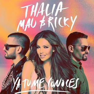 <span class="mw-page-title-main">Ya Tú Me Conoces</span> 2020 song by Thalía