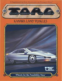 <i>Kanawa Land Vehicles</i> Science fiction role-playing game supplement