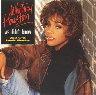 <span class="mw-page-title-main">We Didn't Know</span> 1992 single by Whitney Houston and Stevie Wonder