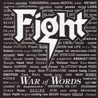 <i>War of Words</i> (Fight album) 1993 studio album by Fight