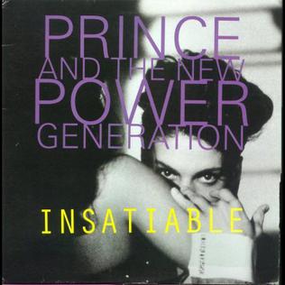 <span class="mw-page-title-main">Insatiable (Prince song)</span> 1991 single by Prince and The New Power Generation