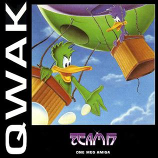 <i>Qwak</i> 1989 video game