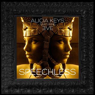 <span class="mw-page-title-main">Speechless (Alicia Keys song)</span> 2010 song by Alicia Keys featuring Eve