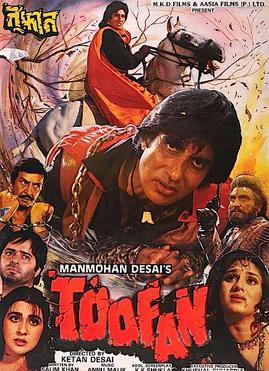 <i>Toofan</i> (1989 film) 1989 Hindi film directed by Ketan Desai