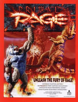 <i>Primal Rage</i> 1994 arcade video game