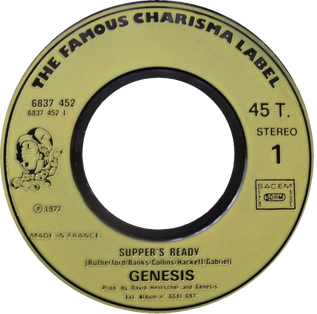 <span class="mw-page-title-main">Supper's Ready</span> 1972 song by Genesis