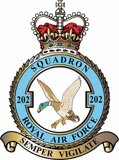 <span class="mw-page-title-main">No. 202 Squadron RAF</span> Flying squadron of the Royal Air Force