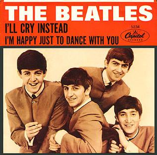 <span class="mw-page-title-main">I'll Cry Instead</span> 1964 single by the Beatles