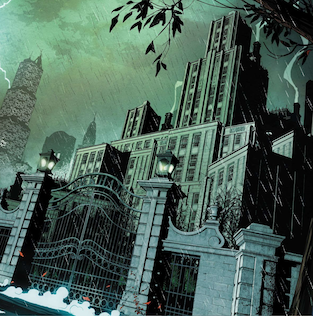 Arkham Asylum fictional psychiatric hospital – prison appearing in stories featuring Batman