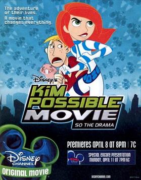 <i>Kim Possible Movie: So the Drama</i> 2005 Disney Channel Original Movie directed by Steve Loter