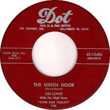 <span class="mw-page-title-main">Green Door</span> 1956 song by Jim Lowe