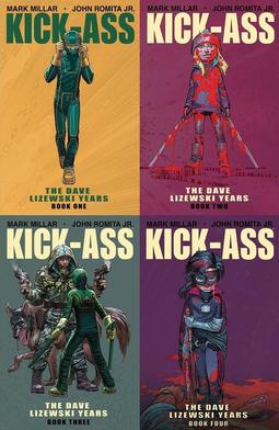 <i>Kick-Ass – The Dave Lizewski Years</i> Comic book series by Mark Millar and John Romita Jr.