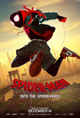 <i>Spider-Man: Into the Spider-Verse</i> 2018 animated superhero film