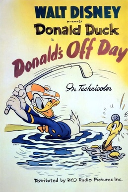 <i>Donalds Off Day</i> 1944 Donald Duck cartoon