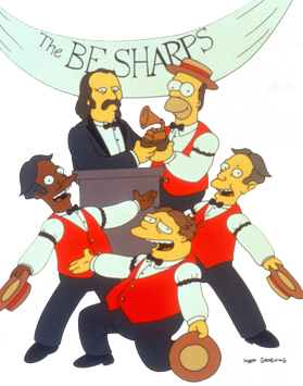 <span class="mw-page-title-main">Homer's Barbershop Quartet</span> 1st episode of the 5th season of The Simpsons