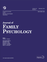 <i>Journal of Family Psychology</i> Academic journal