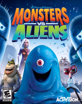 <i>Monsters vs. Aliens</i> (video game) 2009 video game