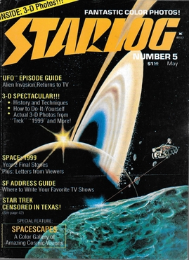 <i>Starlog</i> Science fiction magazine