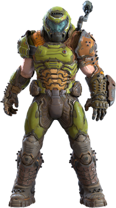 <span class="mw-page-title-main">Doomguy</span> Fictional character from the Doom franchise