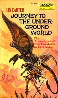 <i>Journey to the Underground World</i> 1979 science fantasy novel by Lin Carter