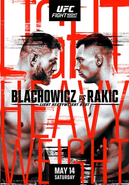 <span class="mw-page-title-main">UFC on ESPN: Błachowicz vs. Rakić</span> 2022 mixed martial arts event