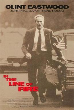 <i>In the Line of Fire</i> 1993 political action thriller film by Wolfgang Petersen