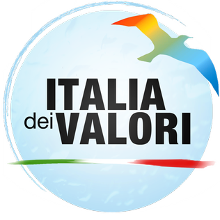 <span class="mw-page-title-main">Italy of Values</span> Political party in Italy