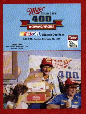 <span class="mw-page-title-main">1986 Miller High Life 400</span> Second race of the 1986 NASCAR Winston Cup Series