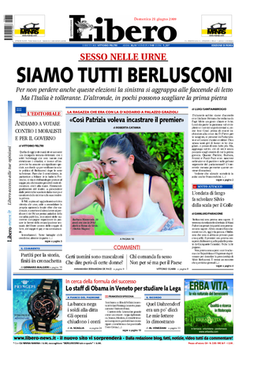 <i>Libero</i> (newspaper) Italian daily newspaper (founded 2000)