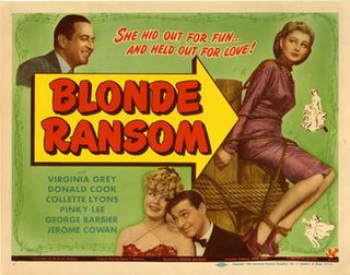 <i>Blonde Ransom</i> 1945 film by William Beaudine