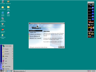 <span class="mw-page-title-main">Windows 98</span> Microsoft personal computer operating system released in 1998