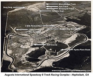 <span class="mw-page-title-main">Augusta International Raceway</span> Defunct motorsport track in the United States