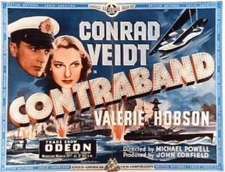 <i>Contraband</i> (1940 film) 1940 British film by Michael Powell