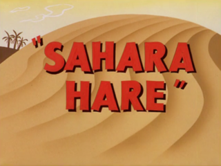 <i>Sahara Hare</i> 1955 film by Friz Freleng