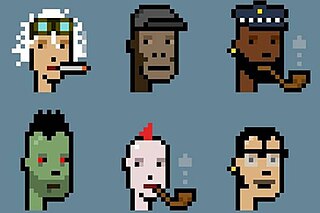 <i>CryptoPunks</i> Pioneering non-fungible token on Ethereum