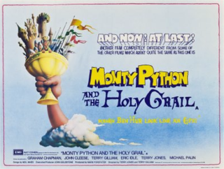 <i>Monty Python and the Holy Grail</i> 1975 British comedy film