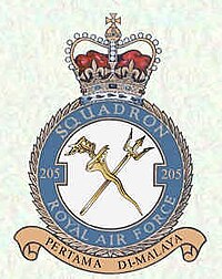 205 Sqn crest.