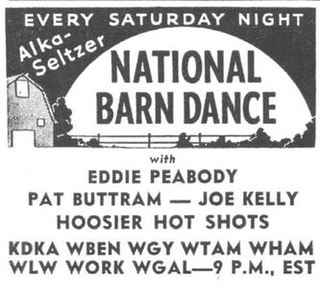 <i>National Barn Dance</i> American country music radio program (1924–1968)