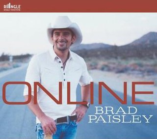 <span class="mw-page-title-main">Online (Brad Paisley song)</span> 2007 single by Brad Paisley