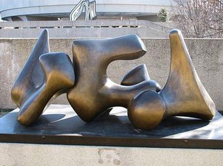 <i>Three-Piece No. 3: Vertebrae (Working Model)</i> Sculpture by Henry Moore