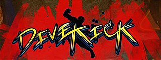 <i>Divekick</i> 2D competitive fighting game