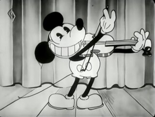 <i>Fiddlin Around</i> 1930 Mickey Mouse cartoon