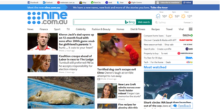 <span class="mw-page-title-main">Nine.com.au</span> Australian news and current events website