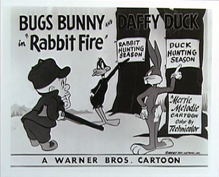 <i>Rabbit Fire</i> 1951 American animated short film directed by Chuck Jones